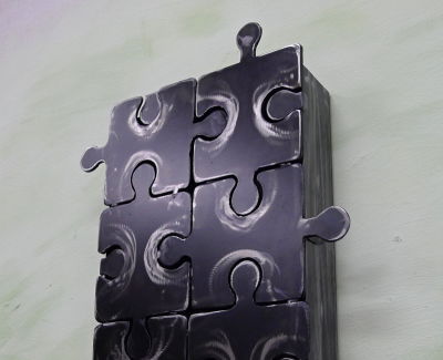 Skříňka na klíče puzzle