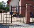 Kovaná brána a branka Hradec Králové